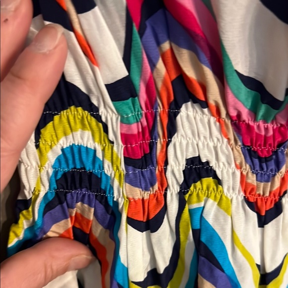 Kate Spade Zari Multicolor Wave Dress - Picture 4 of 8